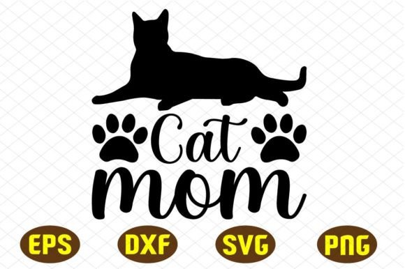Cat Mom Svg Designs for Graphics and Crafts