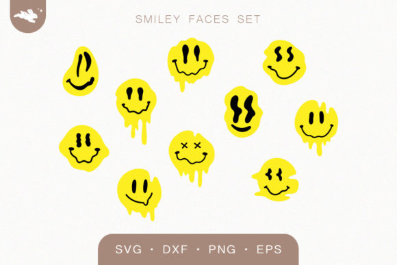 Dripping Smiley Faces SVG: A Crafts and Graphics Review