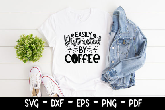 Easily Distracted by Coffee SVG: A Crafts and Graphics Review
