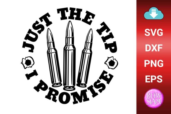 Just the Tip I Promise, Funny Halloween Graphics for Crafts