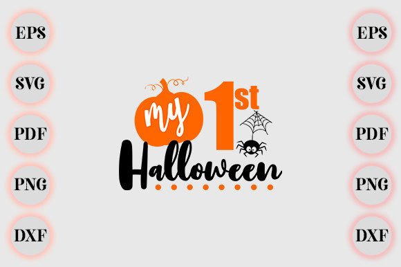 My First Halloween Funny Gifts: Graphics for Crafts & Content