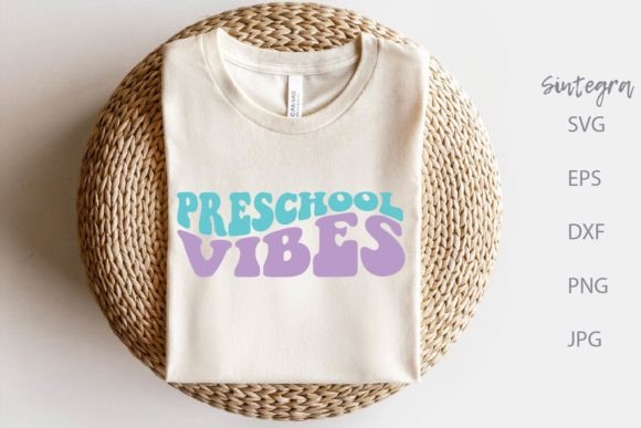 Preschool Vibes SVG Cut File: A Crafts Graphics Review
