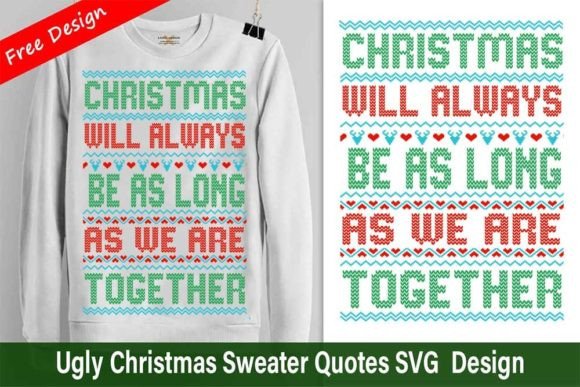 Ugly Sweater SVG File Free: A Designer's Review for Graphics and Crafts